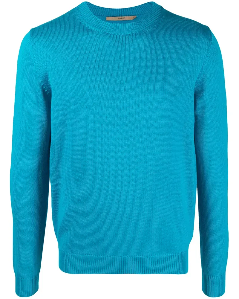 Nuur Pullover aus Merinowolle - Blau Blau