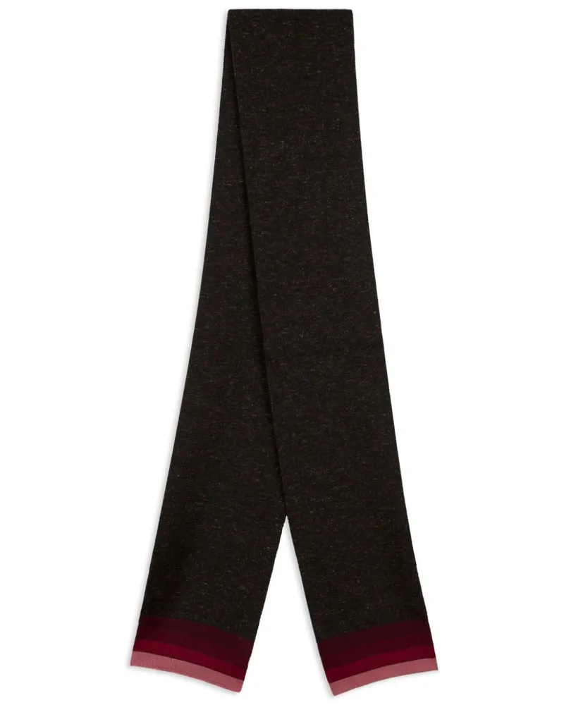 Etro Melierter Schal - Schwarz Schwarz
