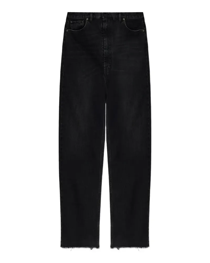 Maison Margiela raw-cut jeans - Schwarz Schwarz