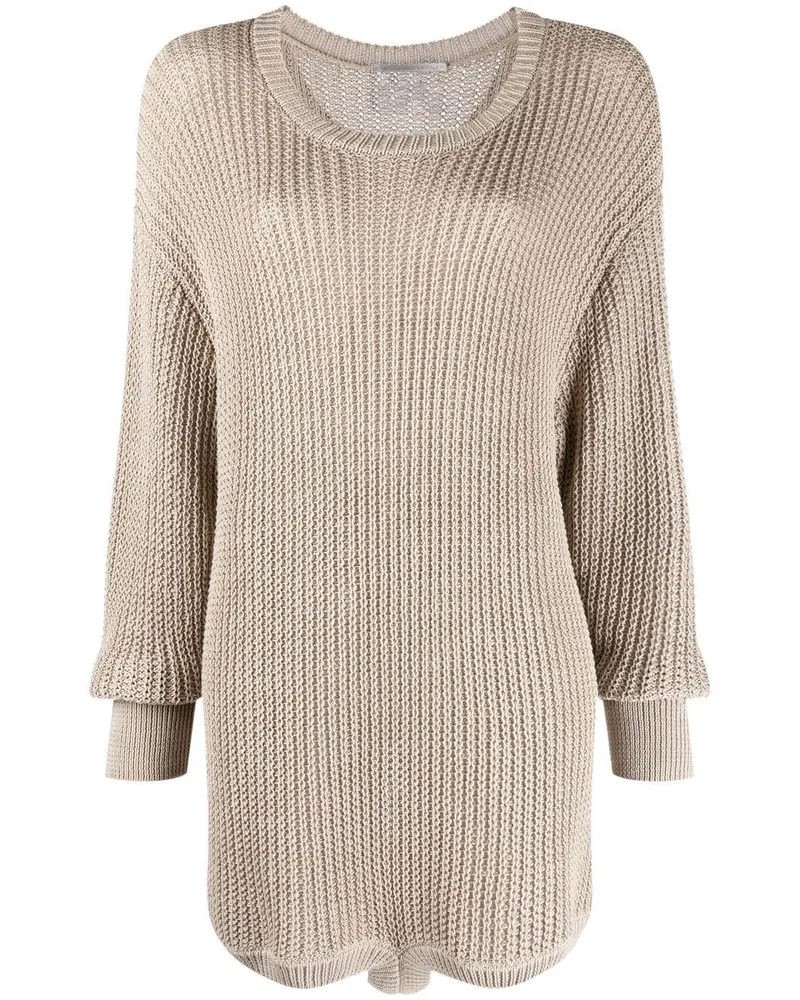 Stella McCartney Gestricktes Minikleid - Braun Braun