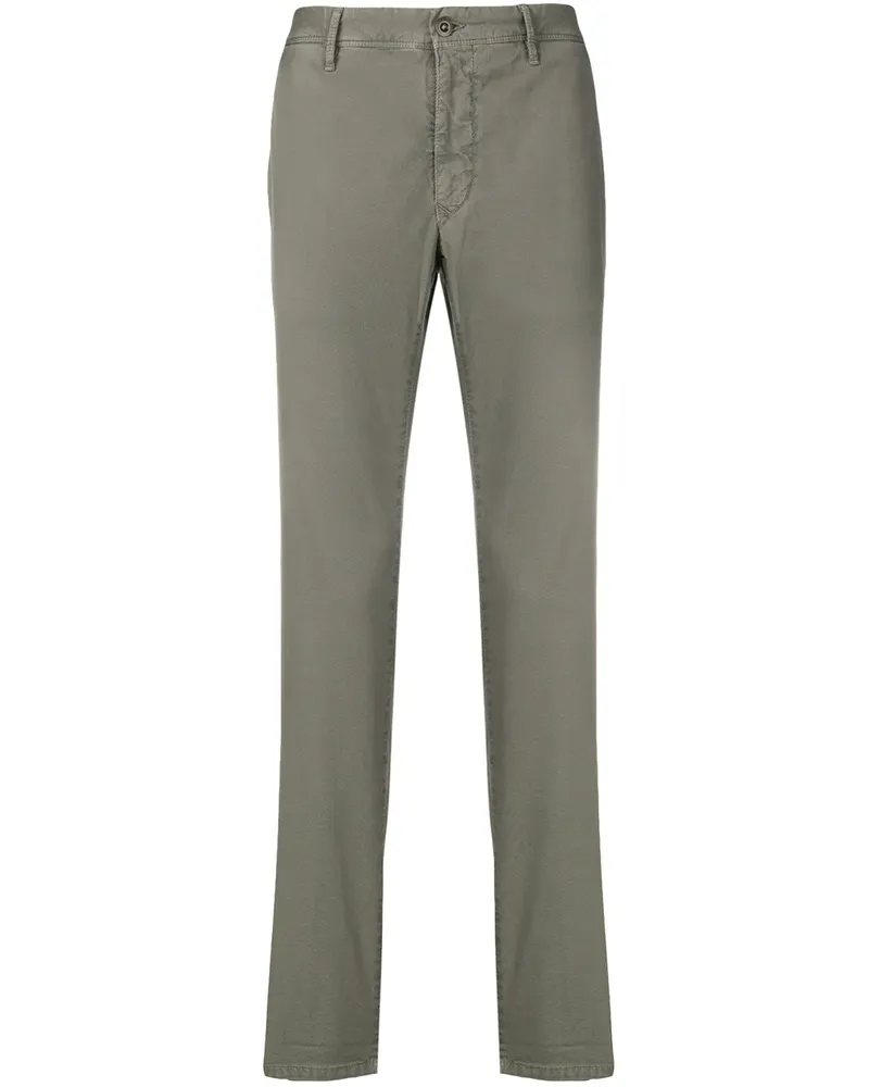 Incotex Schmale Hose - Grau Grau