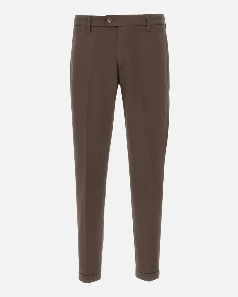 Re-HasH Mucha10 trousers - Braun Braun