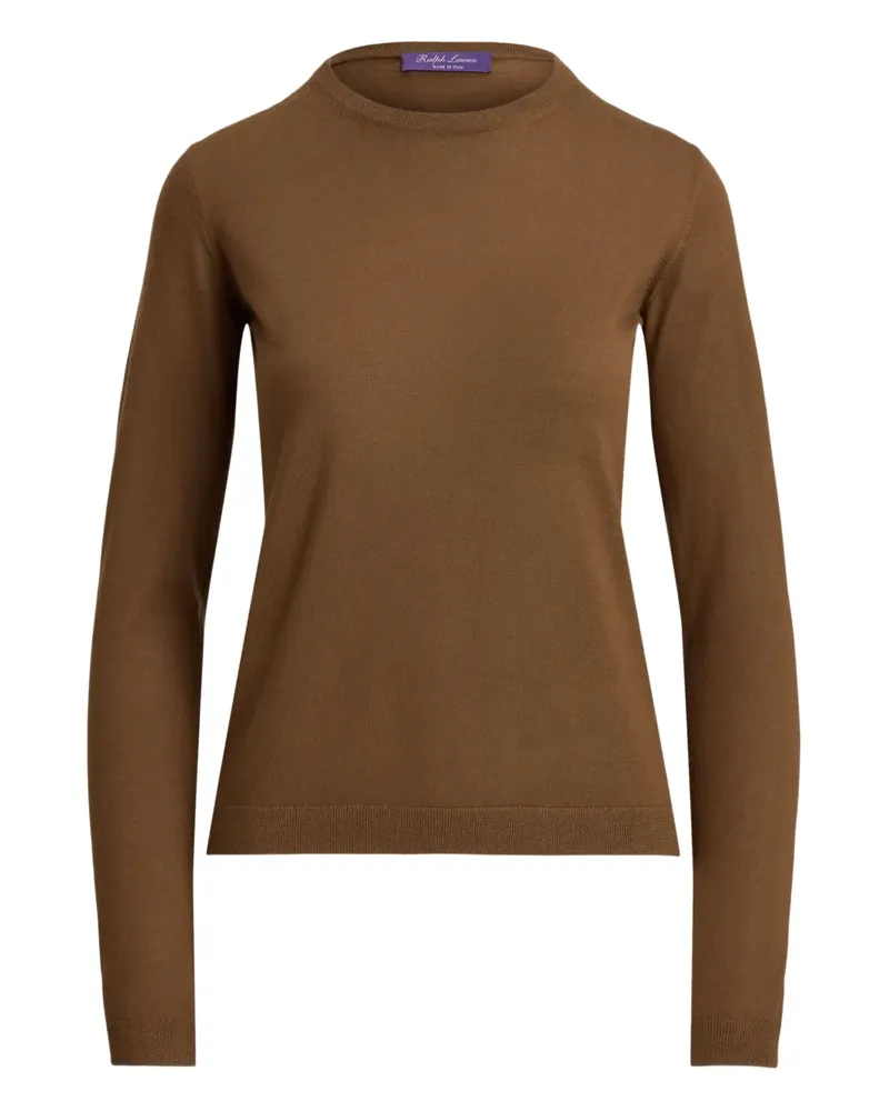 Ralph Lauren round-neck cashmere sweater - Braun Braun