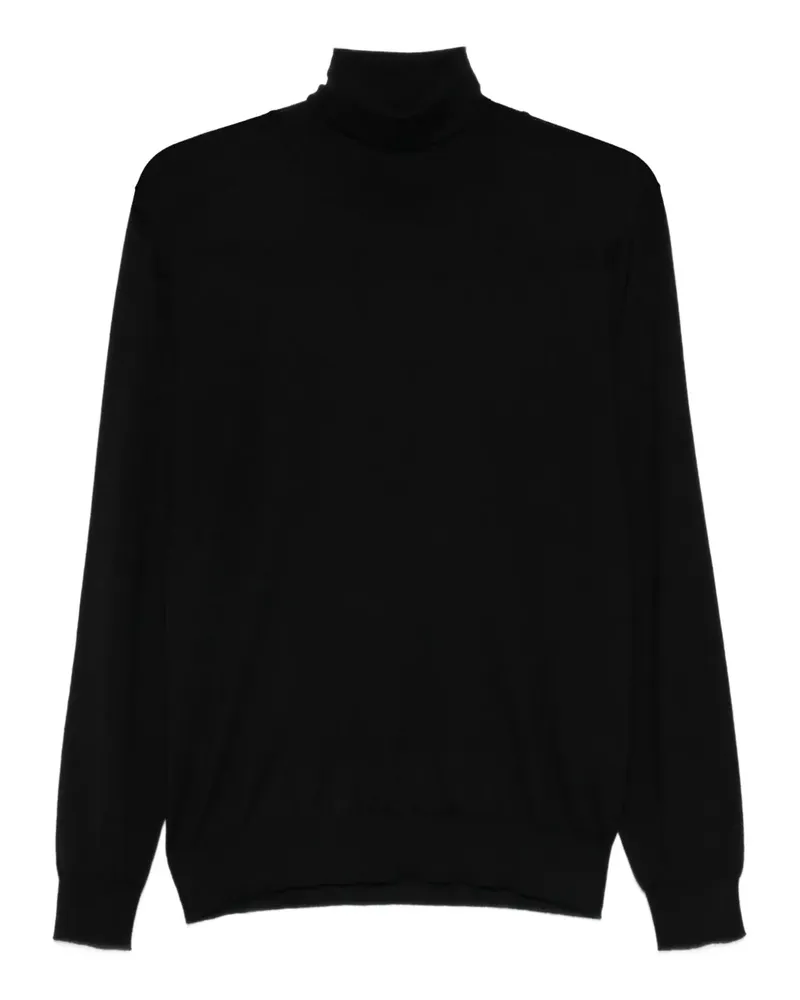Fedeli Pullover mit Rollkragen - Schwarz Schwarz