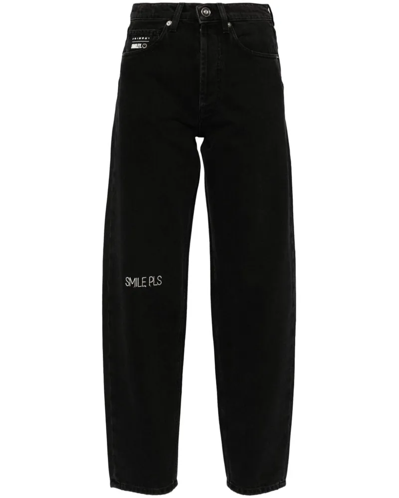 Joshua Sanders Klassische Tapered-Jeans - Schwarz Schwarz