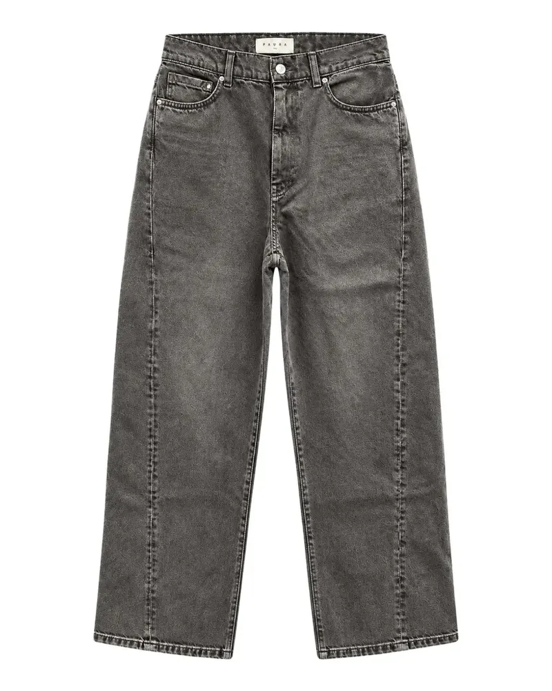 PAURA Jeans im Oversized-Look mit fünf Taschen - Grau Grau