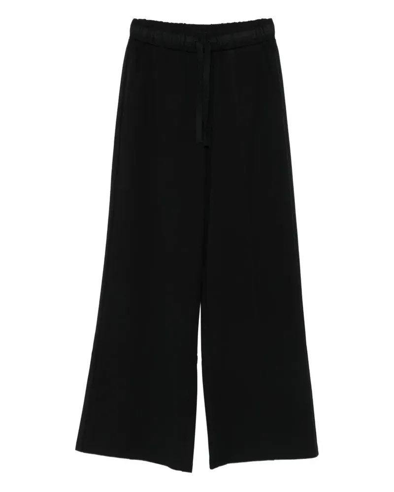Max Mara Hose mit elastischem Bund - Schwarz Schwarz