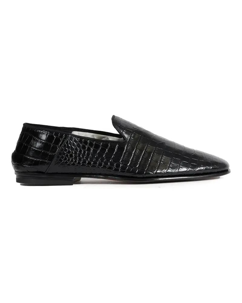 Tom Ford Steven Loafer mit Print - Schwarz Schwarz