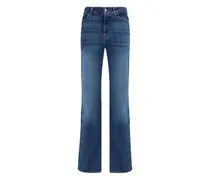 Five-Pocket-Jeans mit Gürtelschlaufen - Blau