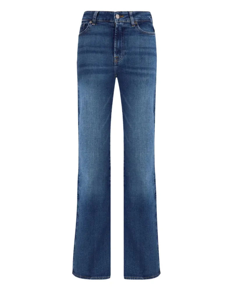 7 for all mankind belt-loop five-pocket jeans - Blau Blau