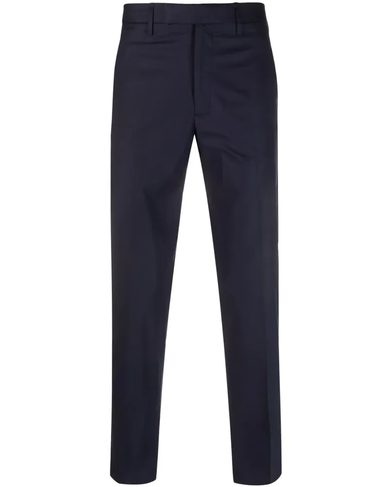 Neil Barrett Halbhohe Straight-Leg-Hose - Blau Blau