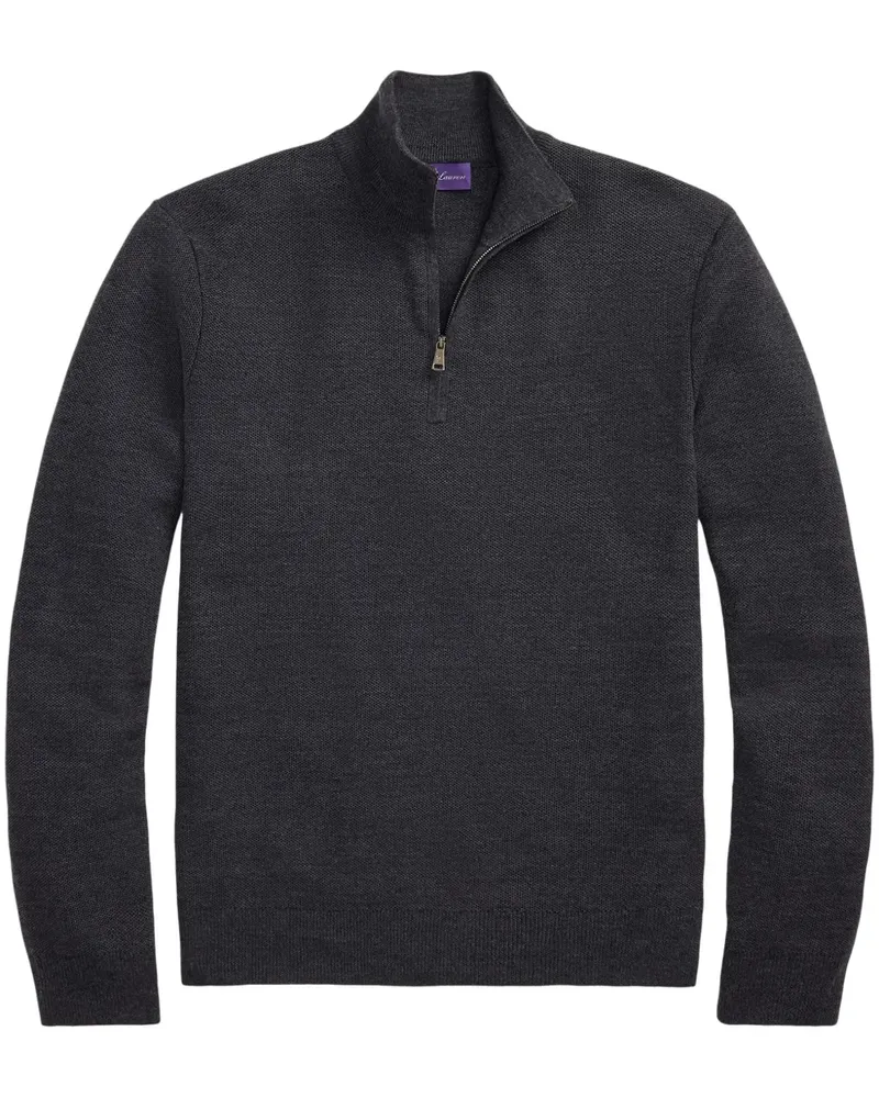 Ralph Lauren Pullover mit Reißverschluss - Grau Grau