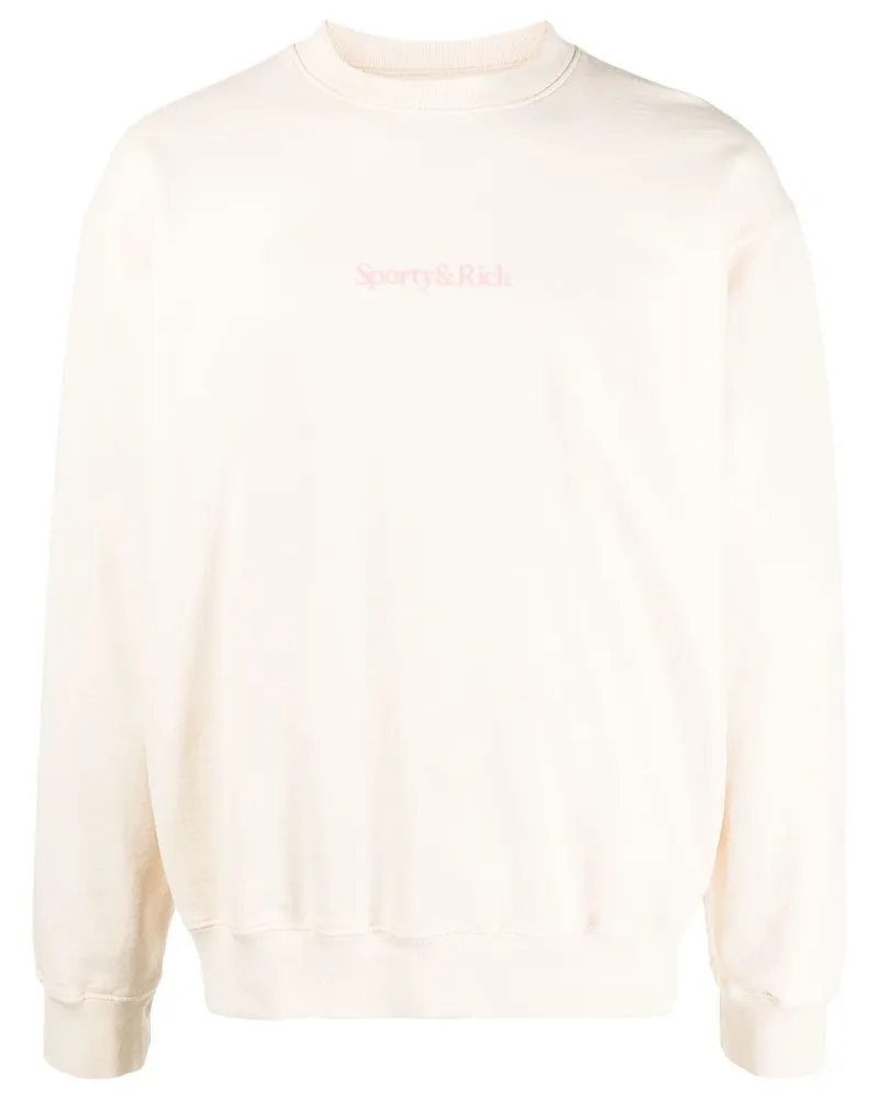 SPORTY & RICH New Health Sweatshirt - Nude Nude