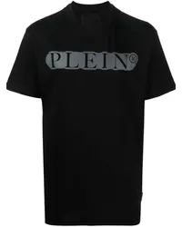 Philipp Plein T-Shirt mit Logo-Print Schwarz