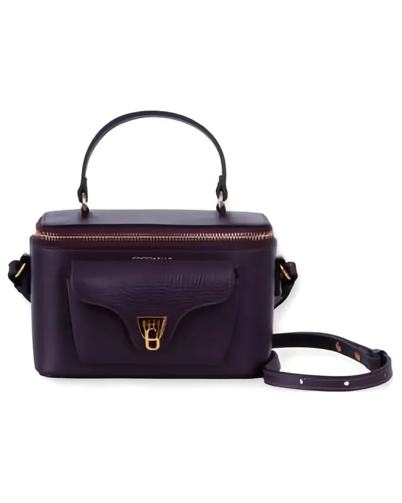 Coccinelle flap top-handle backpack - Violett Violett