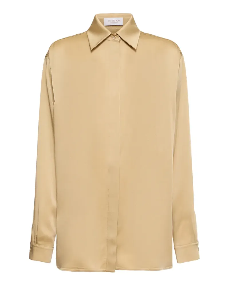 Michael Kors Hemd mit klassischem Kragen - Nude Nude
