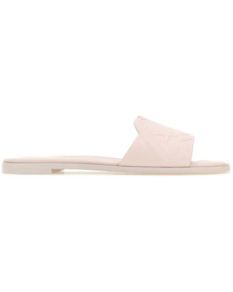 Alexander McQueen Sandalen mit Logo-Prägung - Rosa Rosa