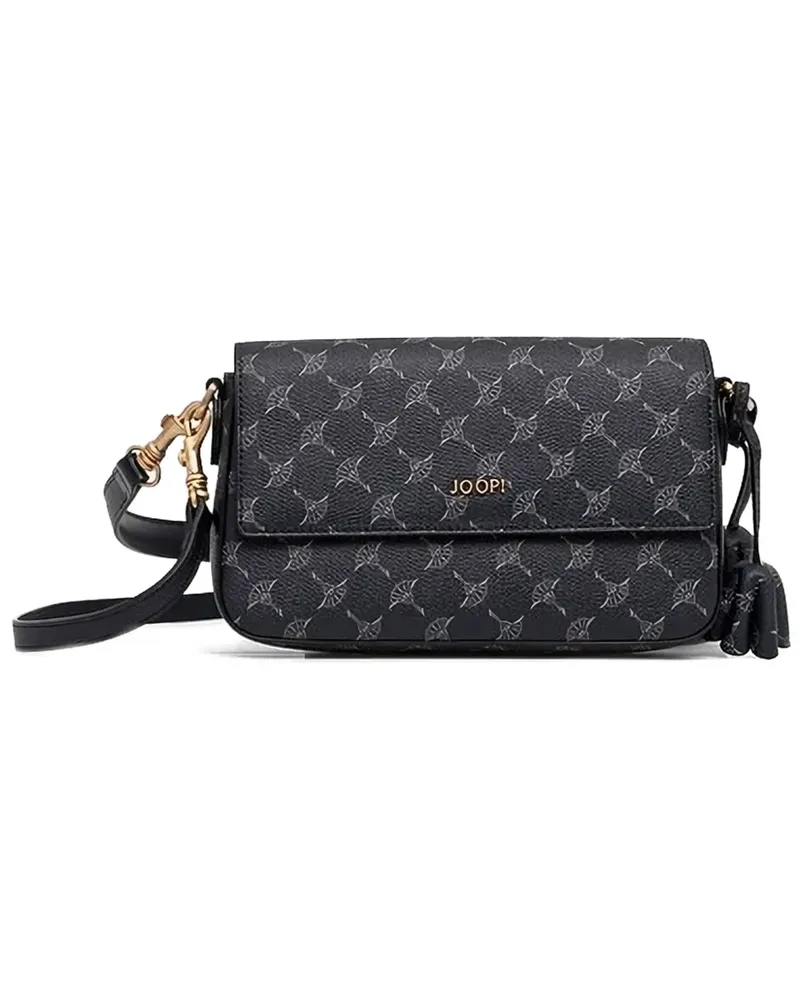 JOOP! Schultertasche mit Logo-Schild - Schwarz Schwarz