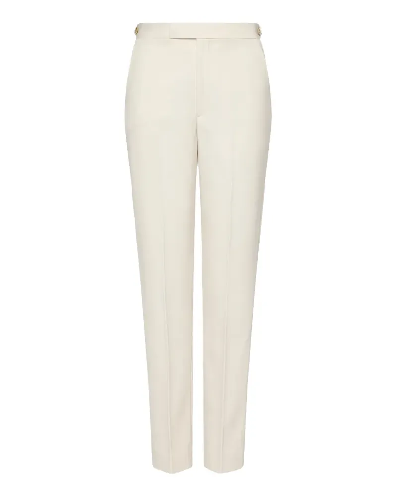 Maison Margiela Klassische Straight-Leg-Hose - Weiß Weiß