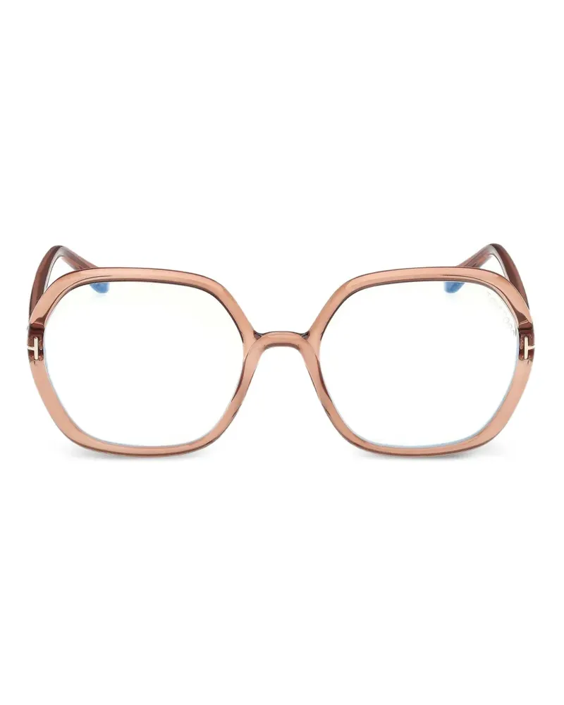 Tom Ford geometric-frame glasses - Rosa Rosa