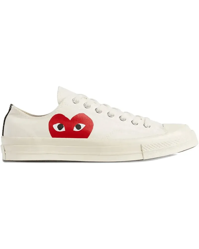 Comme des Garçons x Converse Sneakers mit Herz-Logo - Weiß Weiß