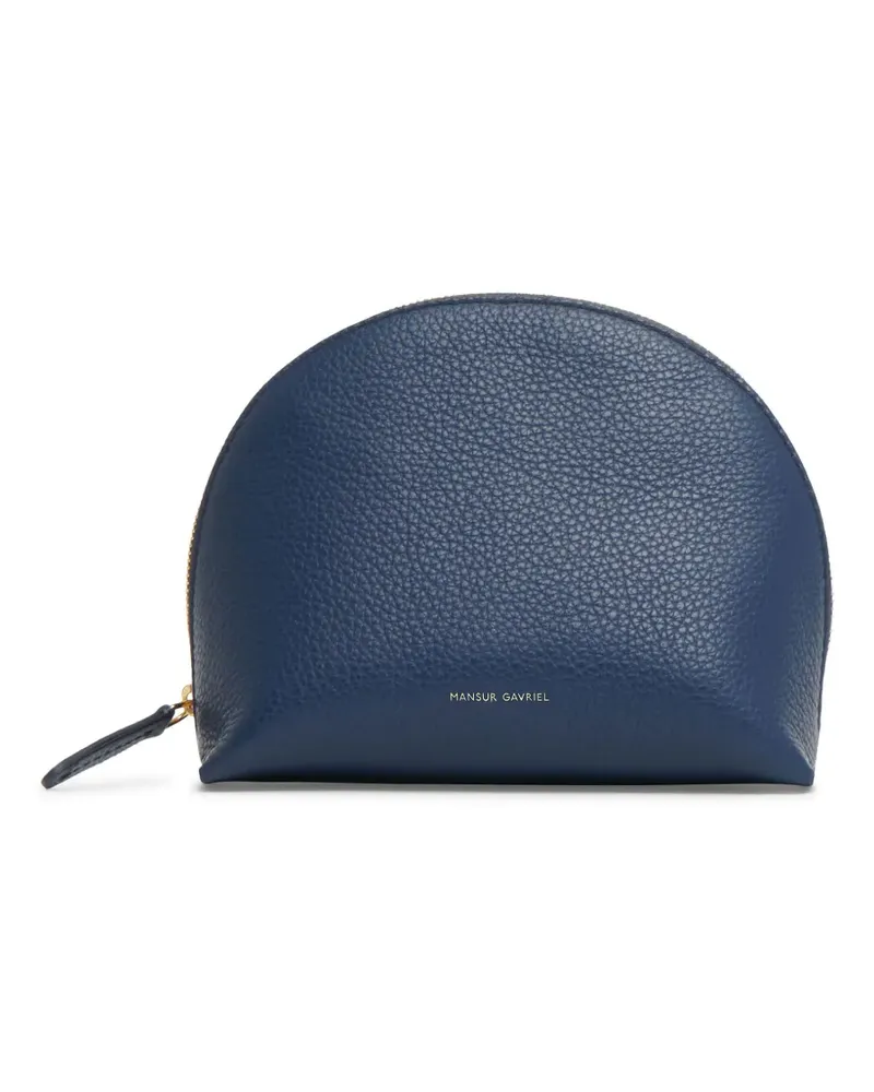 Mansur Gavriel Kleine Bellezza Kosmetiktasche - Blau Blau