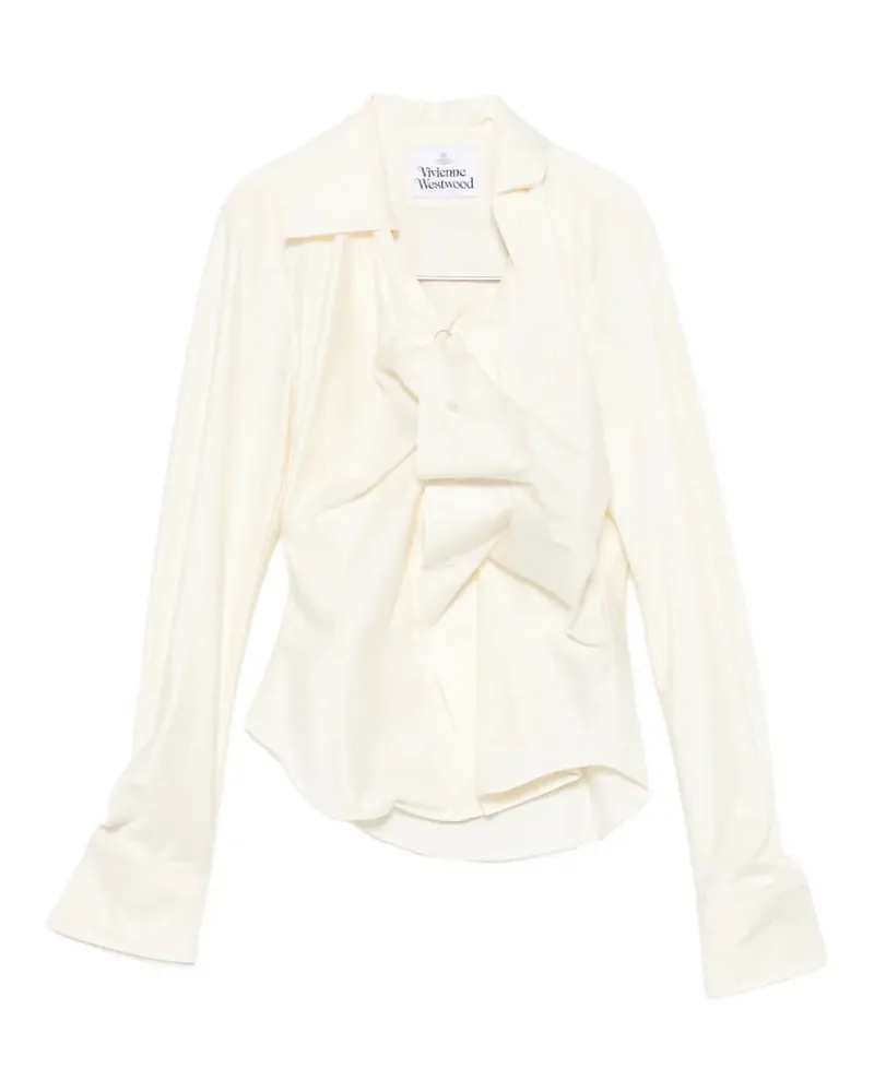 Vivienne Westwood Drunken draped shirt - Nude Nude