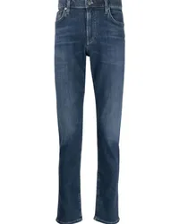 Citizens of humanity Tief sitzende Slim-Fit-Jeans Blau