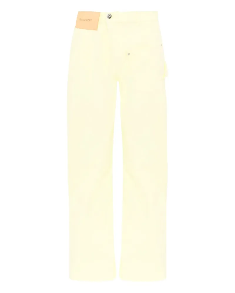 J.W.Anderson Twisted Workwear Hose - Gelb Gelb