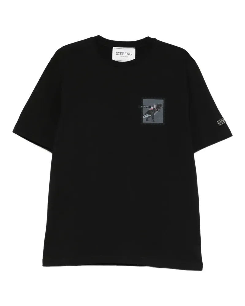 Iceberg graphic T-shirt - Schwarz Schwarz