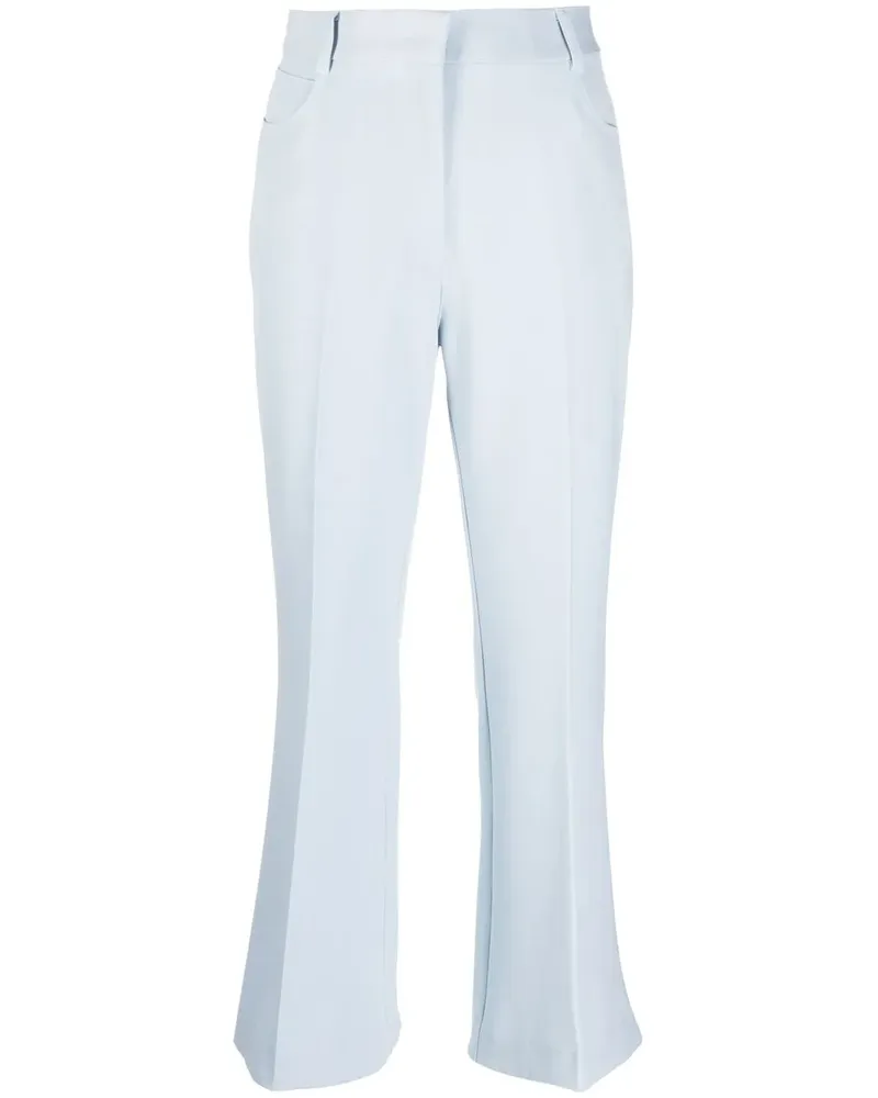 Stella McCartney Cropped-Hose - Blau Blau