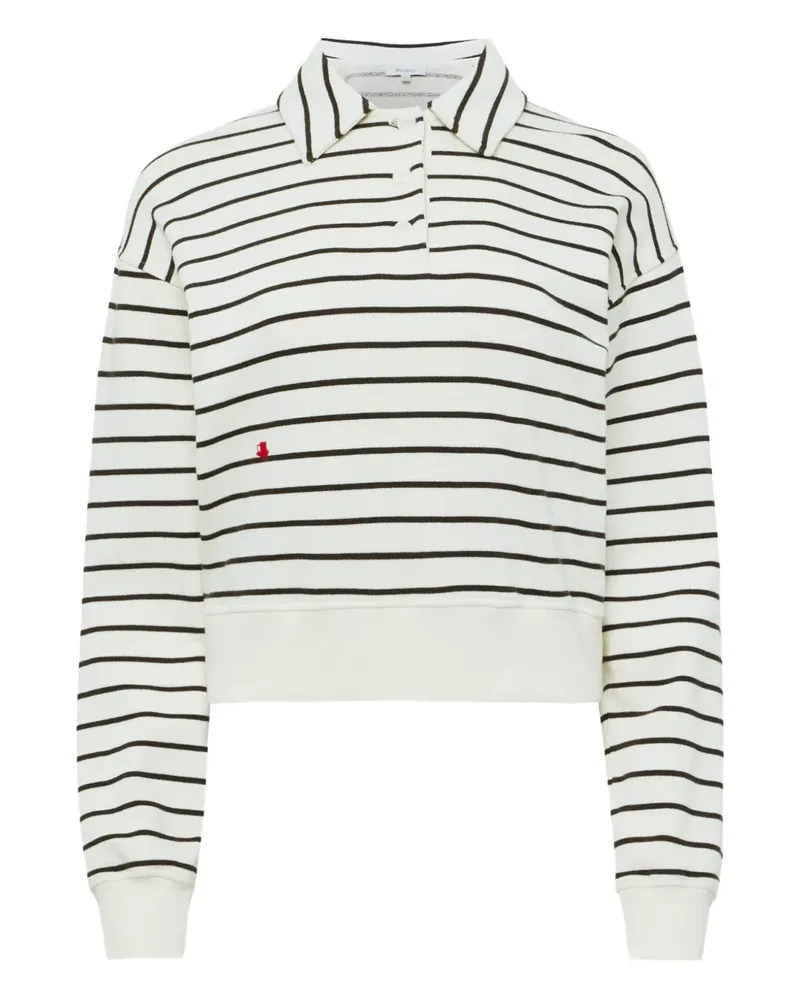 J.W.Anderson Gestreiftes Poloshirt - Weiß Weiß