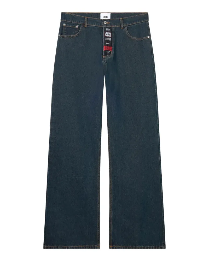 GCDS Workwear Five-Pocket-Jeans - Blau Blau