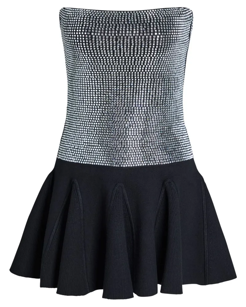 Retrofête Bello Kleid - Schwarz Schwarz