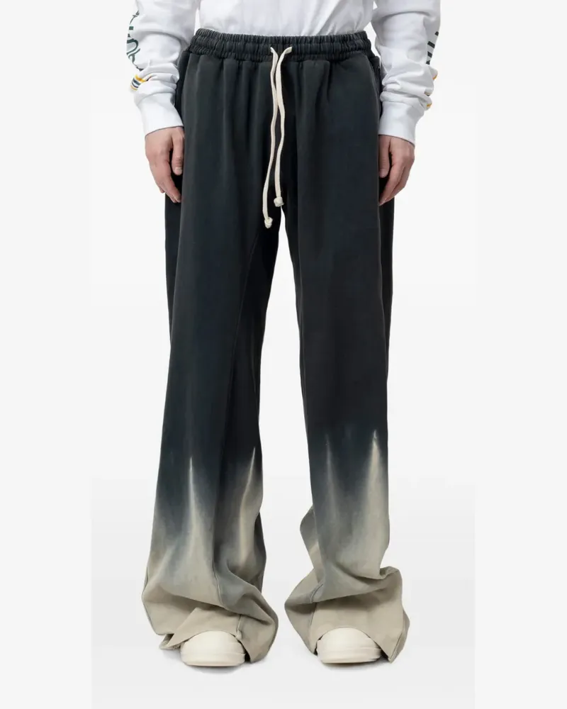 RRR123 Dark Country Faster Flight Jogginghose aus Baumwolle - Schwarz Schwarz