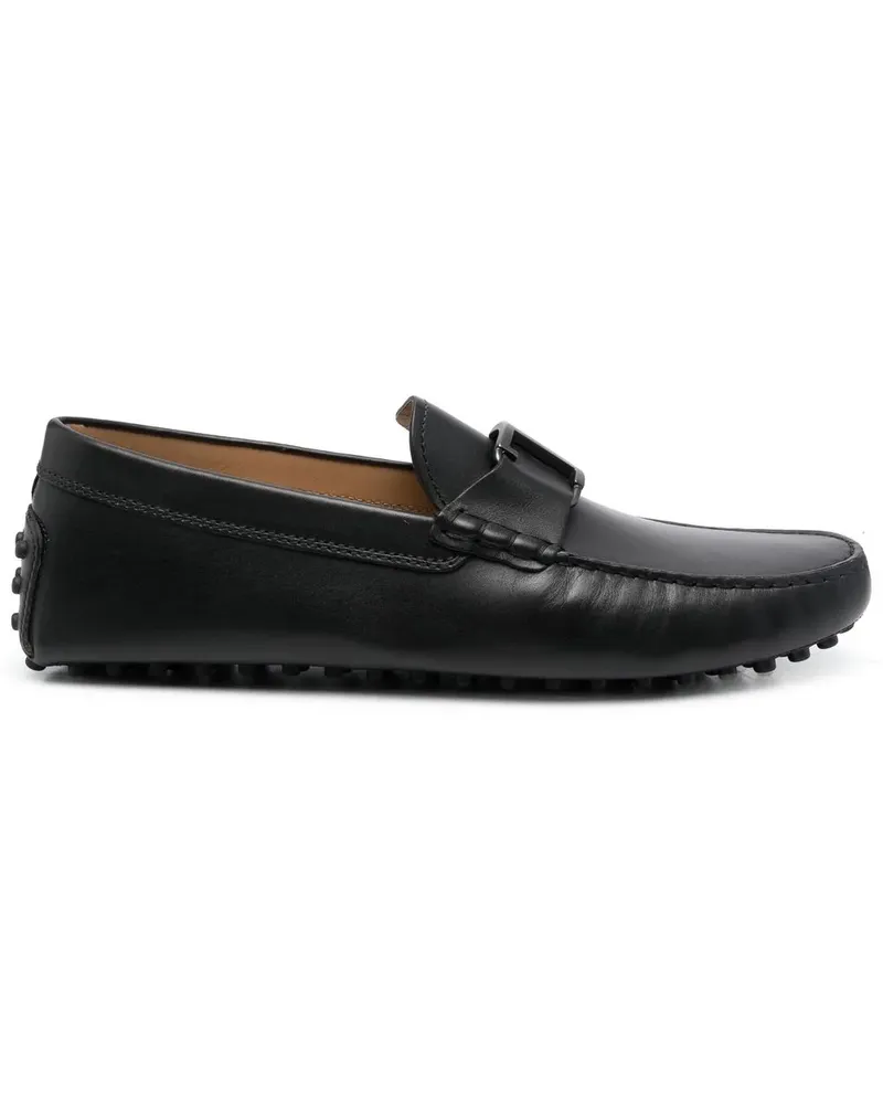 TOD'S Loafer mit mandelförmiger Kappe - Schwarz Schwarz