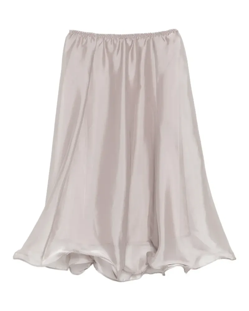 JNBY Midirock im Layering-Look - Grau Grau