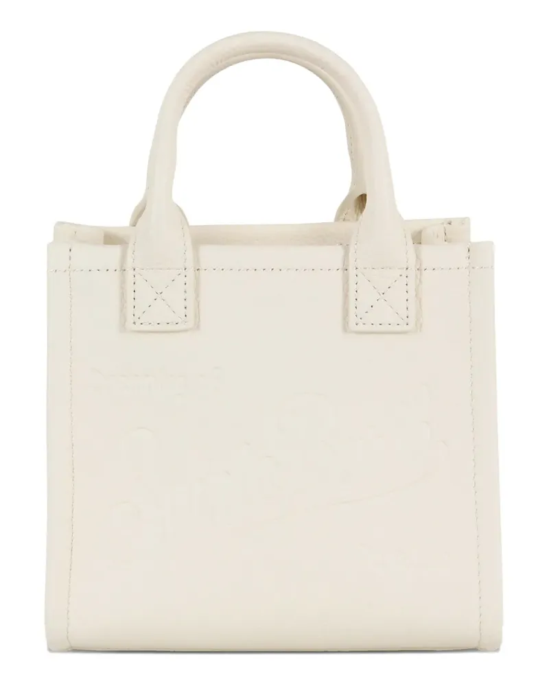 MC2 Saint Barth Vanity Tote Bag aus Kornleder - Nude Nude