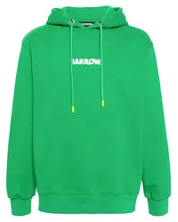 BARROW Hoodie mit Logo-Print Grün