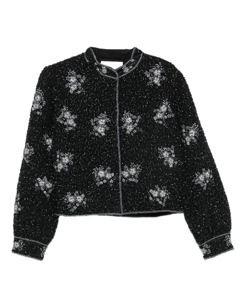 Antik Batik Biba sequin-embellished jacket - Schwarz Schwarz