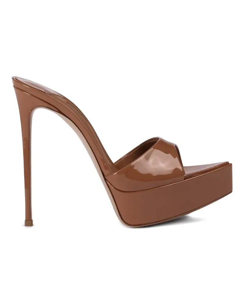 Le Silla platform-heel sandals - Braun Braun