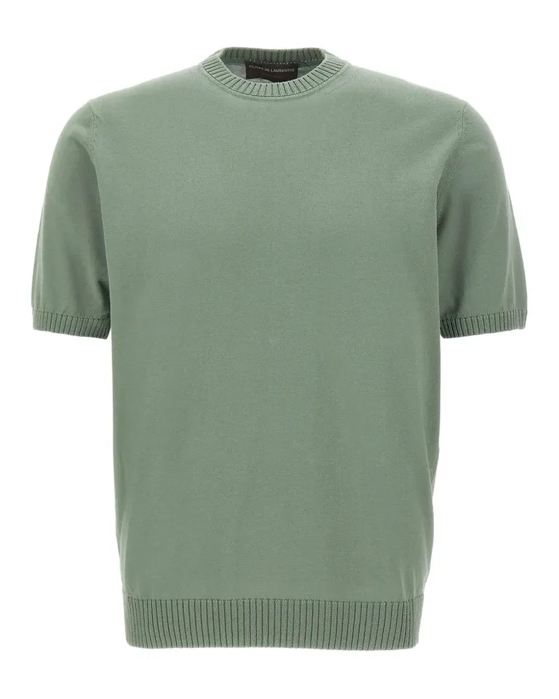 Filippo de Laurentiis Pullover mit kurzen Ärmeln - Grün Grün