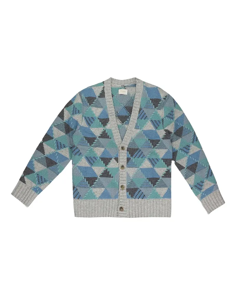 Aimé Leon Dore wool cardigan - Blau Blau