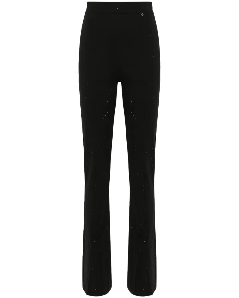 NISSA Ausgestellte Hose mit Strass - Schwarz Schwarz