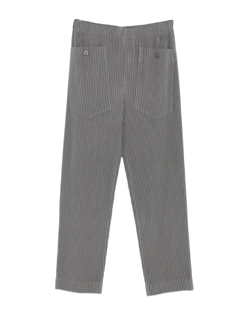 Issey Miyake Plissierte Hose - Grau Grau