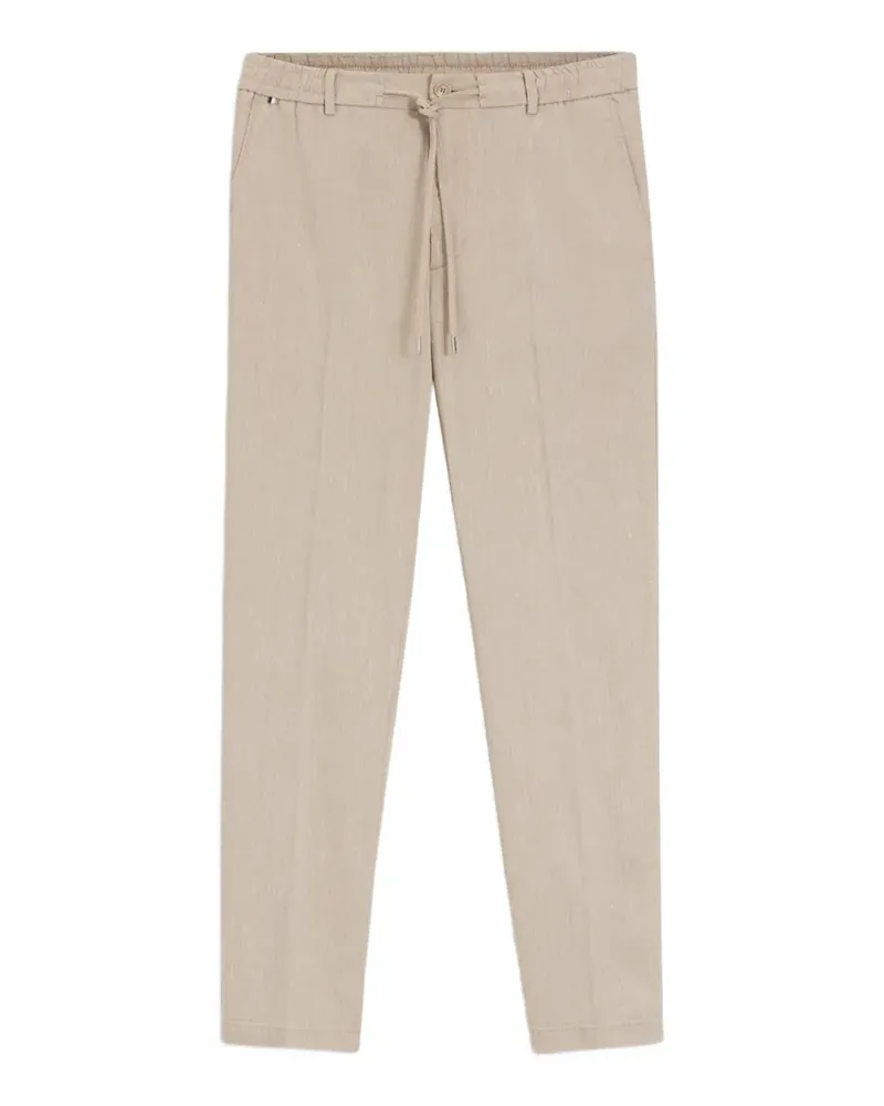 HUGO BOSS Hose mit Kordelzug - Nude Nude