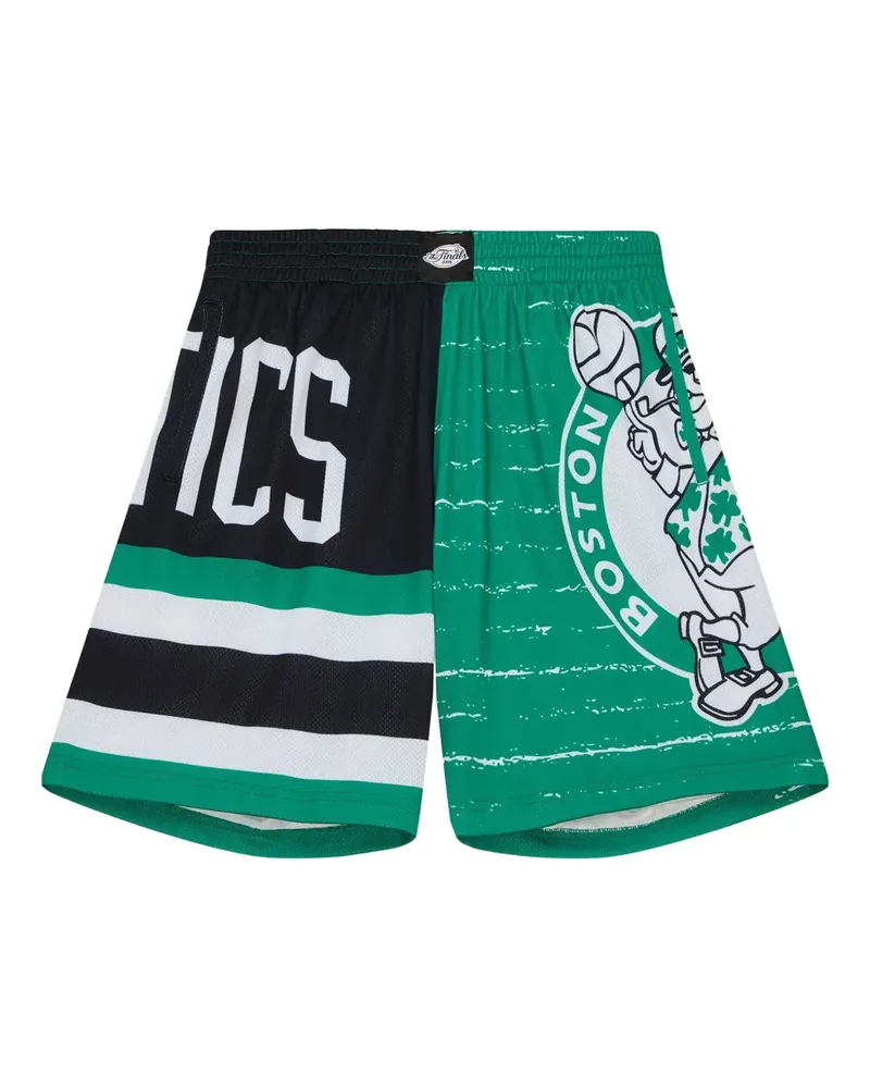 Mitchell & Ness Boston Celtics Jumbotron 3.0 Shorts - Grün Grün