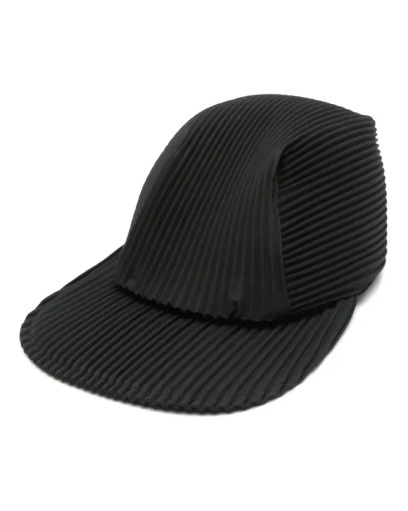 Issey Miyake Pleats Baseballkappe - Schwarz Schwarz
