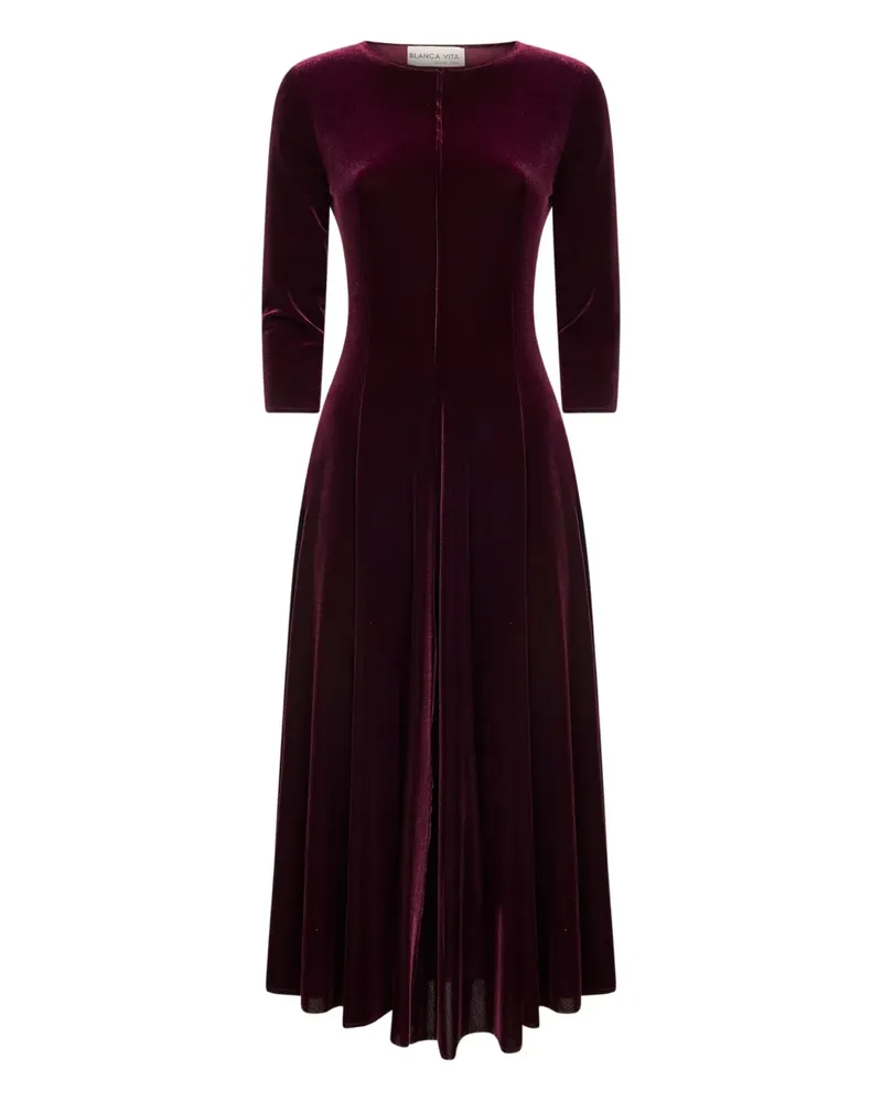 Blanca Ausgestelltes Midikleid - Violett Violett