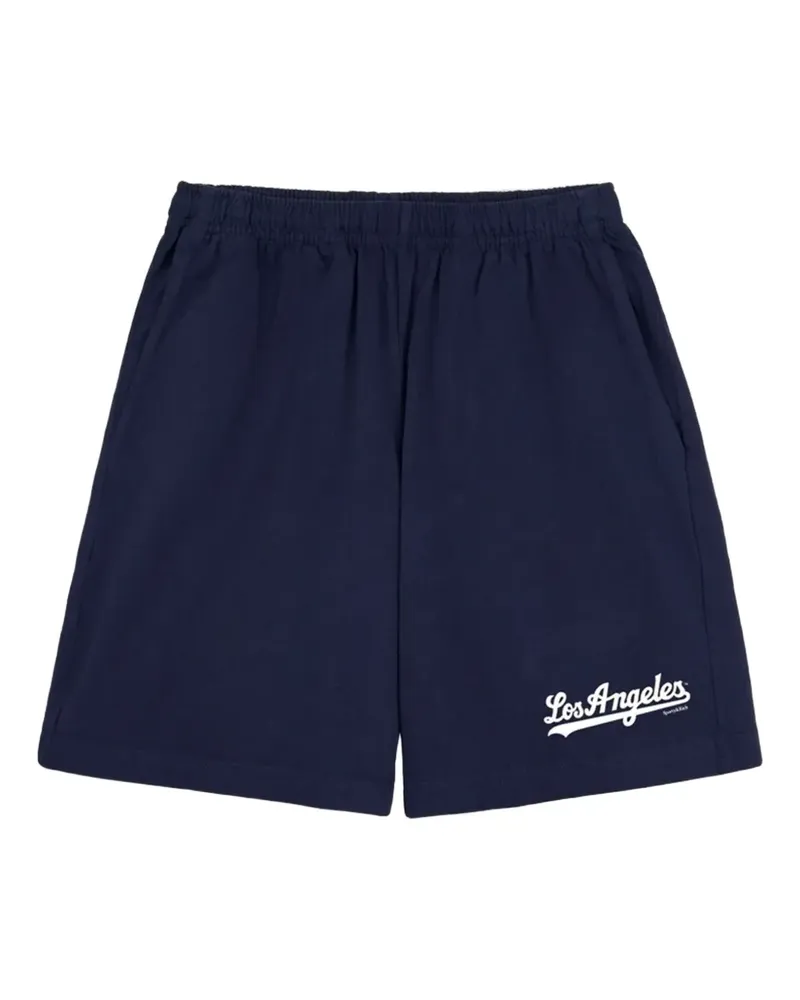 SPORTY & RICH Los Angeles Shorts - Blau Blau